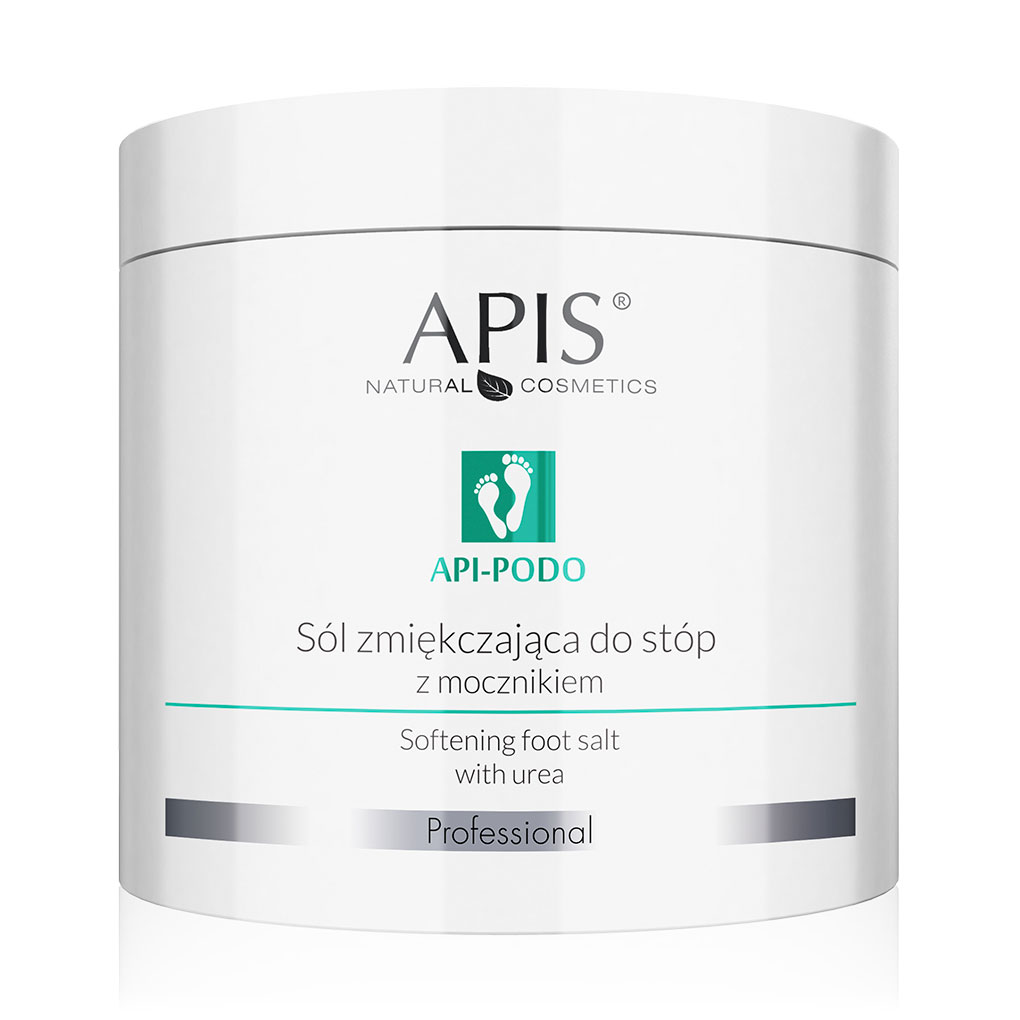 Пом'якшувальна сіль для ніг Apis Natural Cosmetics Api-Podo Softening Foot Salt With Urea із сечовиною, 650 г