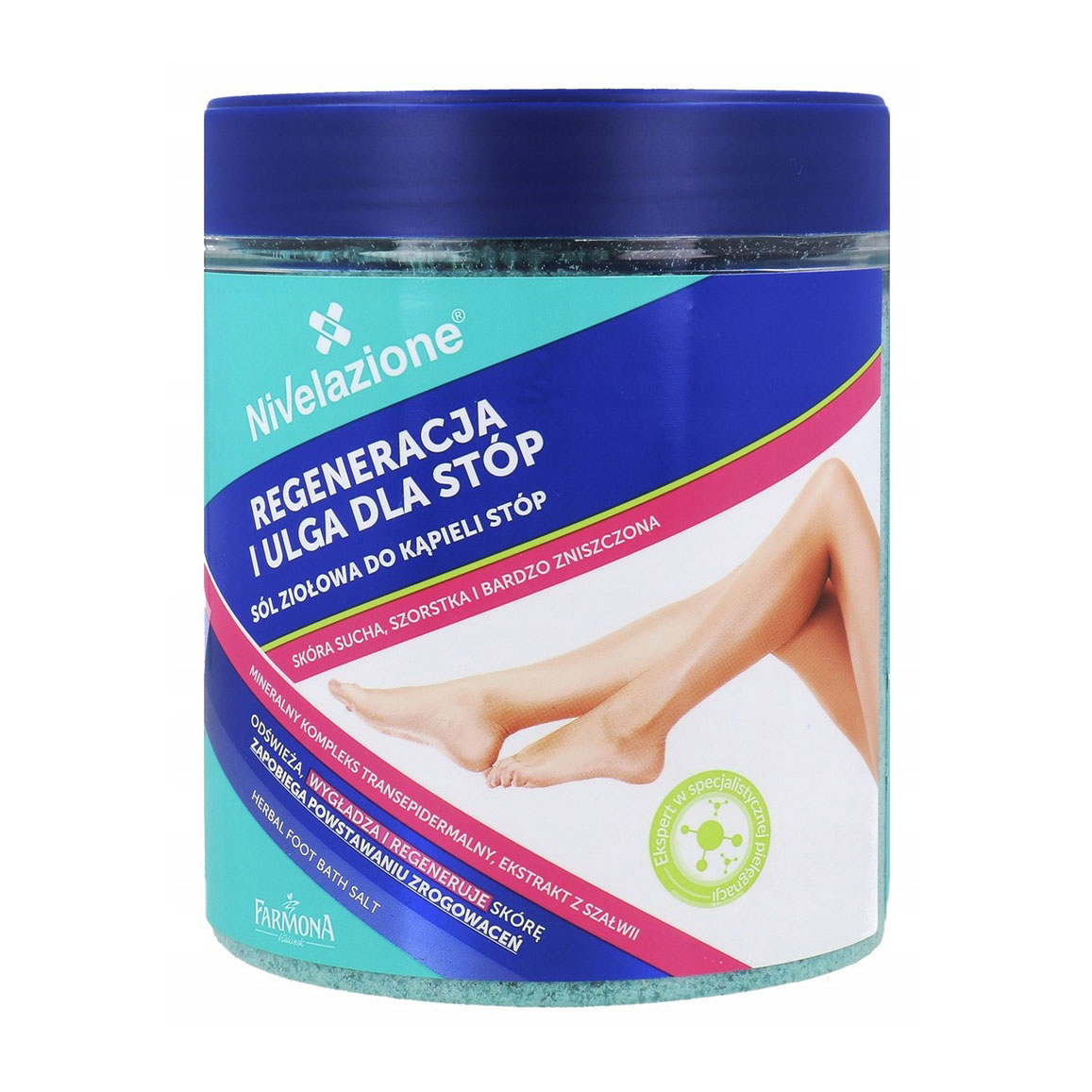 Сіль для ніг Farmona Nivelazione Herbal Foot Bath Salt, 600 г