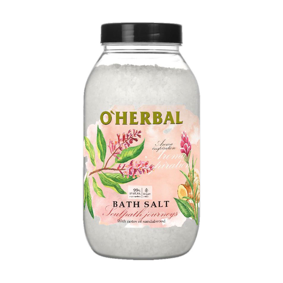 Сіль для ванн O'Herbal Aroma Inspiration Bath Salt Soulpath Journeys, 1.1 кг